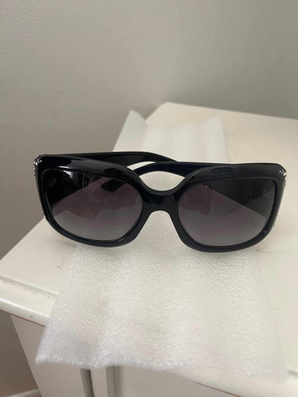 Christian Dior Black Women's Oversized Sunglasses - Picture 7 of 8